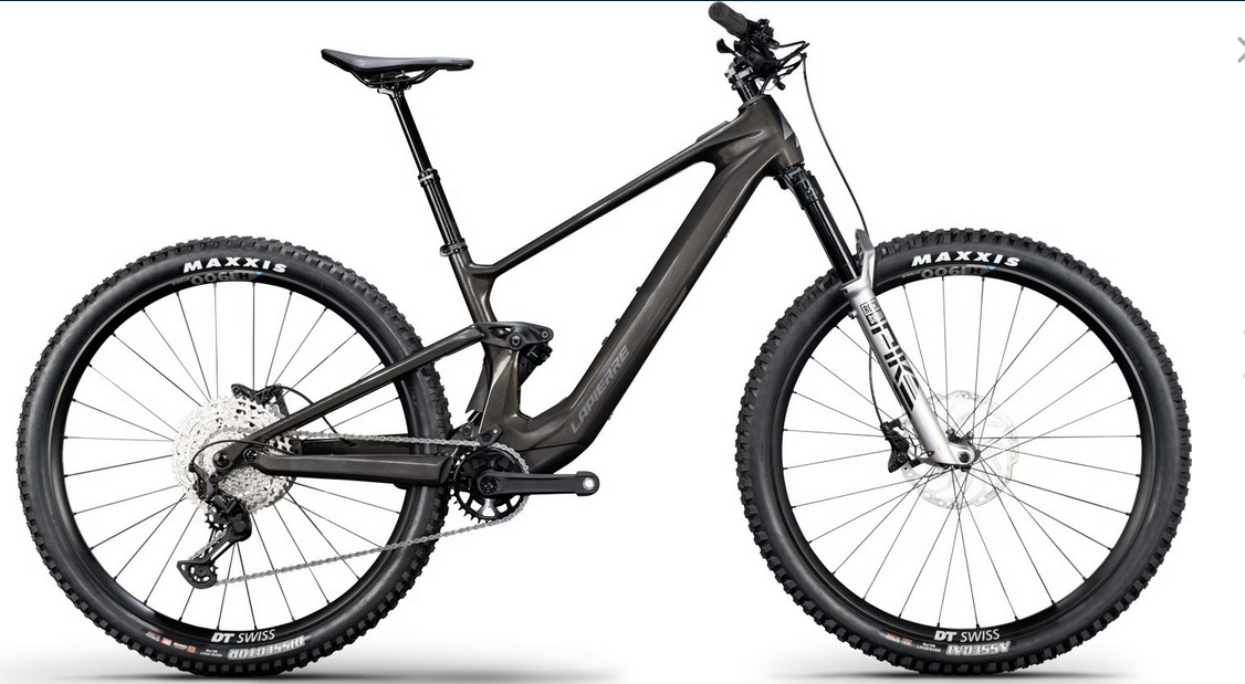 VTT Électrique Tout-Suspendu Lapierre e-Zesty AM 8.4 Shimano 12V 480 Wh Fazua 60 Nm 29'' Gris