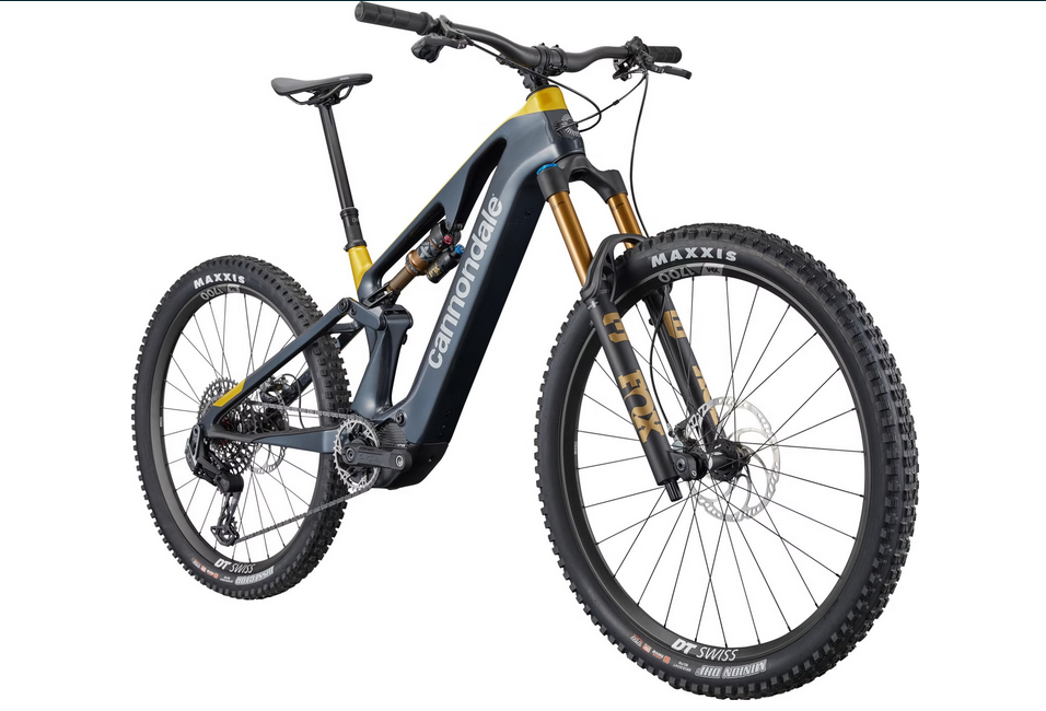 VTT Électrique Tout-Suspendu Cannondale Moterra SL 1 12V 600Wh Shimano 85Nm MX (29/27.5'') Bleu/Jaune