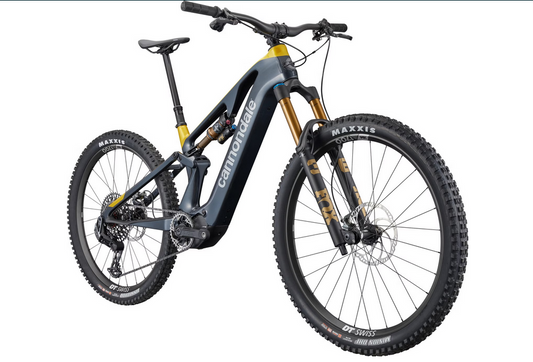 VTT Électrique Tout-Suspendu Cannondale Moterra SL 1 12V 600Wh Shimano 85Nm MX (29/27.5'') Bleu/Jaune