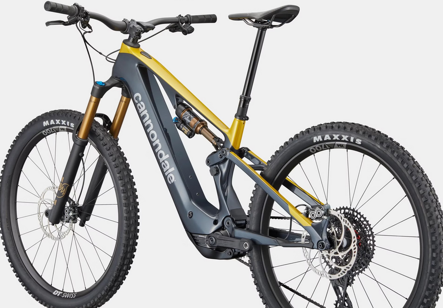 VTT Électrique Tout-Suspendu Cannondale Moterra SL 1 12V 600Wh Shimano 85Nm MX (29/27.5'') Bleu/Jaune