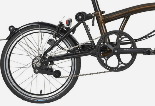 Vélo électrique Brompton C - Line Explore Lacquer M12L P50 25 - Shop - Bike
